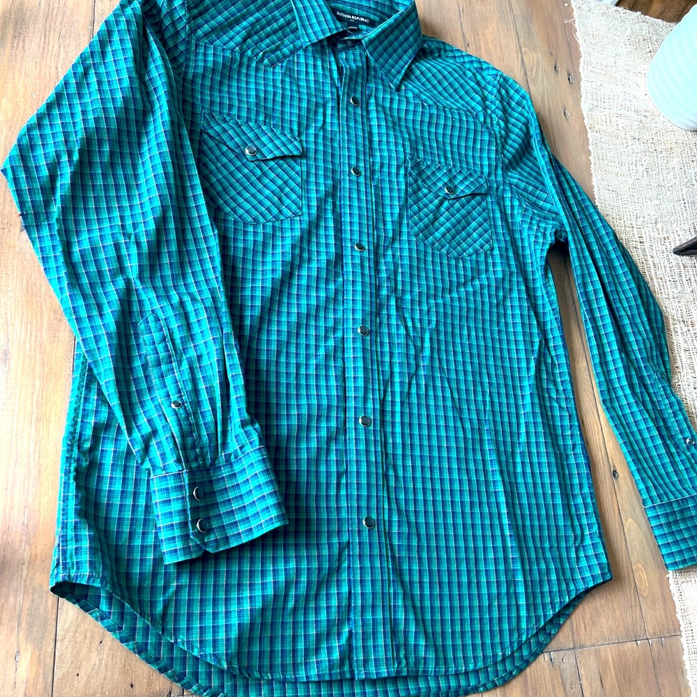 Banana Republic Plaid shirt